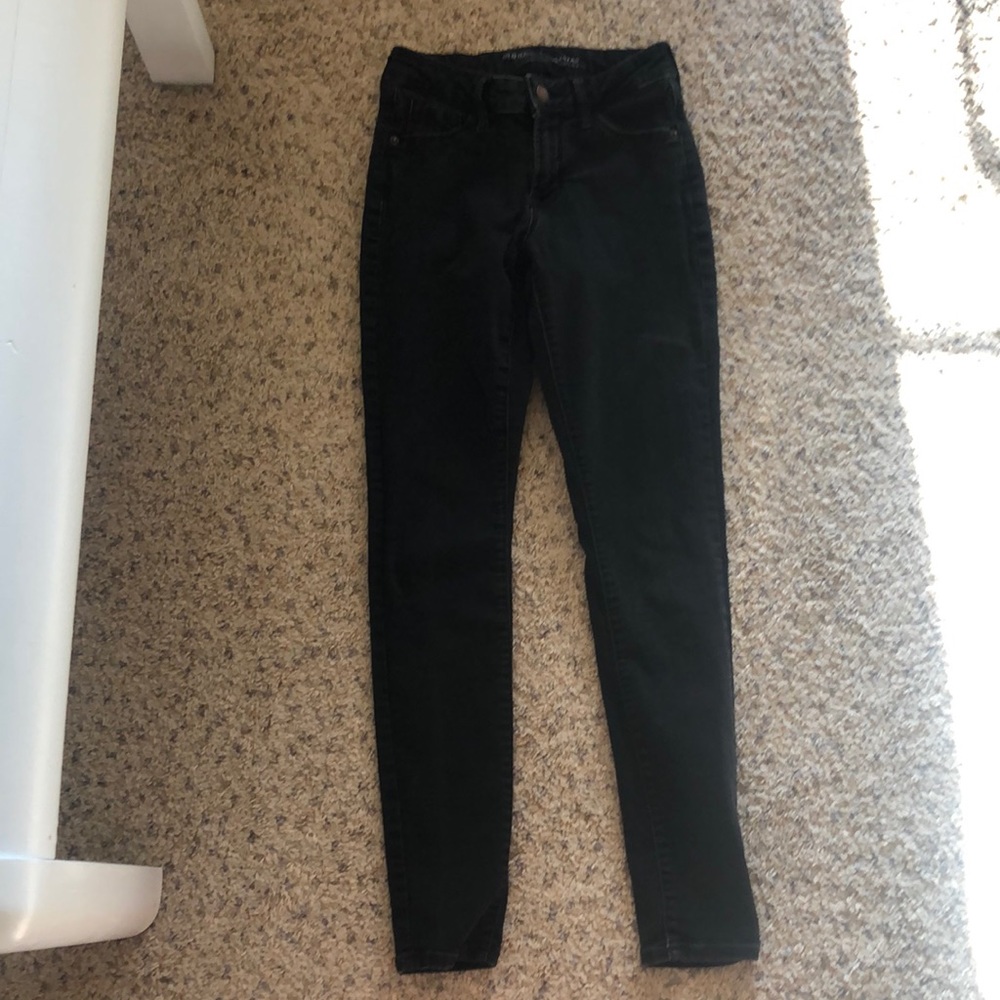 black old navy skinny jeans